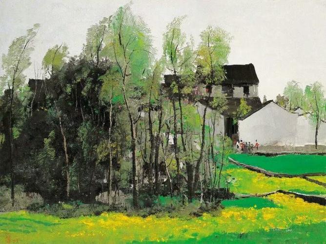 风景油画 | 吴冠中