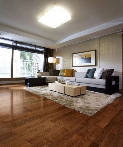 世友地板 地热王纯实木地板装修效果图