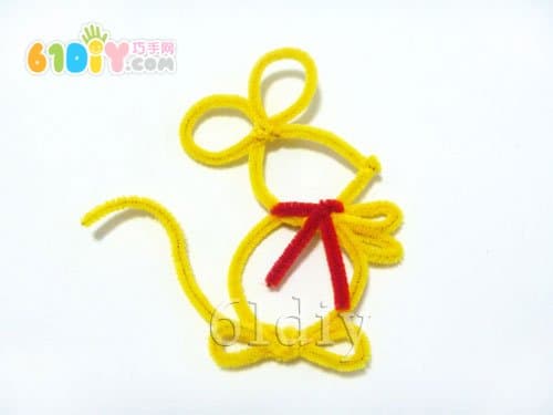 红色的围巾