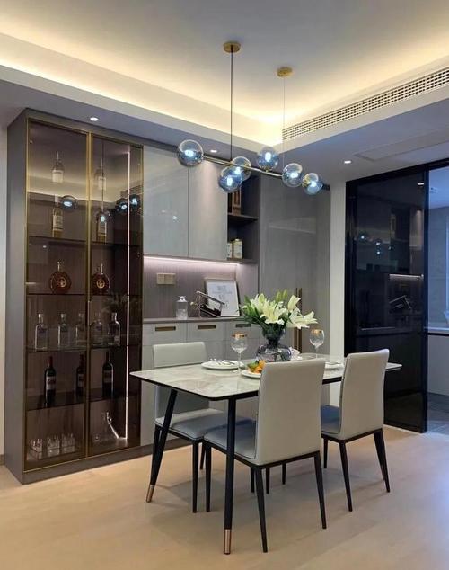 20多种酒柜餐边柜效果图