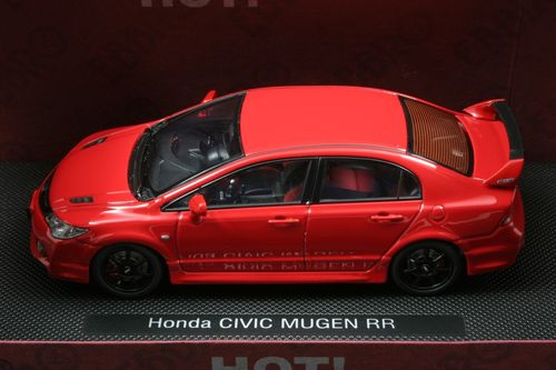 现货ebbro 1/43 mugen rr red honda civic type r fd2 #44296