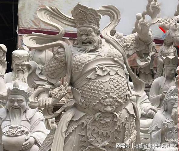 寺庙雕刻之四大天王