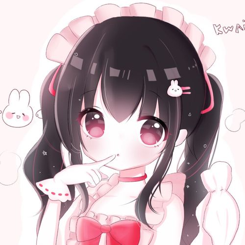 女生头像二次元头像动漫头像小熊揉了揉… - 堆糖,美