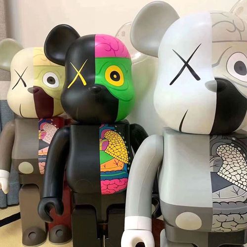 暴力熊手机壁纸 rbrick,暴力熊手机壁纸 iphone bearbrick暴力熊积木熊kas半解剖潮流公仔玩偶手办