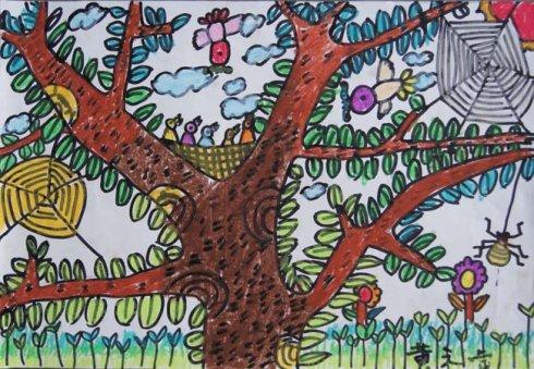 儿童为什么爱画画呢!