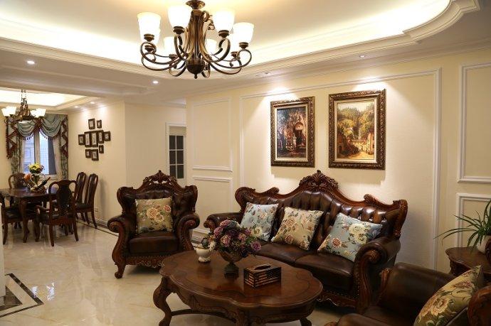 天御溪岸现代美式风格装修案例-一号家居网-天御溪岸现代美式风格装修