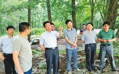 光山县委书记刘勇:树起标杆干 及早奔小康