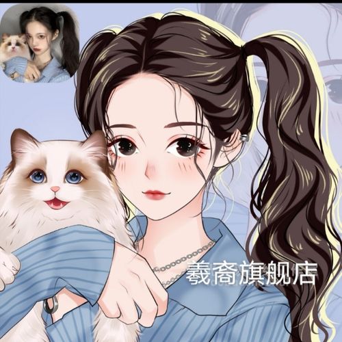 真人转手绘漫画头像约稿手工q版原创动漫设计卡通人物