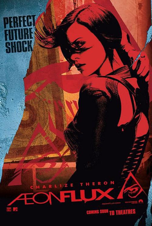 《魔力女战士》aeon flux 电影海报 #采集大赛