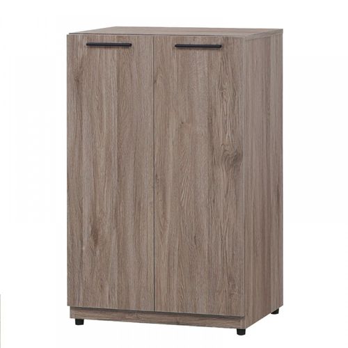 古橡木色二门鞋柜