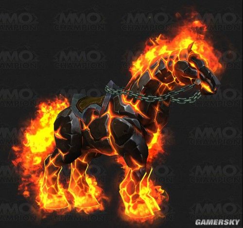 《魔兽世界:德拉诺之王》更新全新坐骑 浑身火焰太霸气