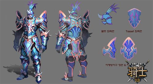 《骑士3.0》天神套装原画曝光