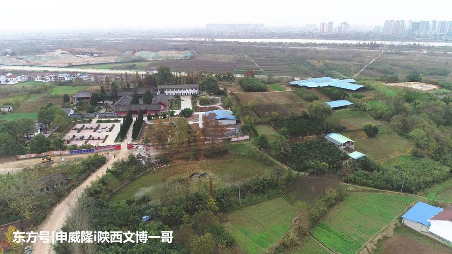汉中市:航拍南郑龙岗寺遗址