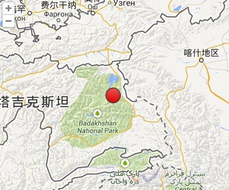塔吉克斯坦地震 2014年5月20日塔吉克斯坦发生3.1级地震