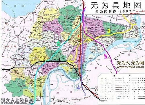 无为地图高清版粽粑叶