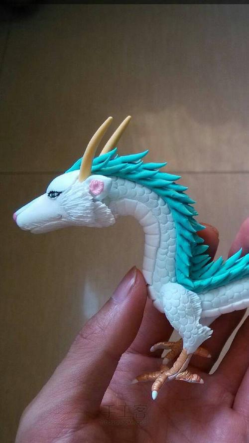 超轻粘土龙的做法图解