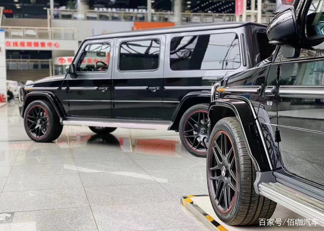 完美"西装禽兽"新款奔驰g580加长版 车身加长580mm