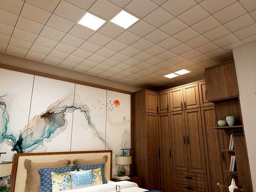 卧室铝扣板吊顶效果图