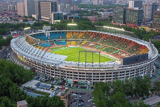 工人体育场比赛