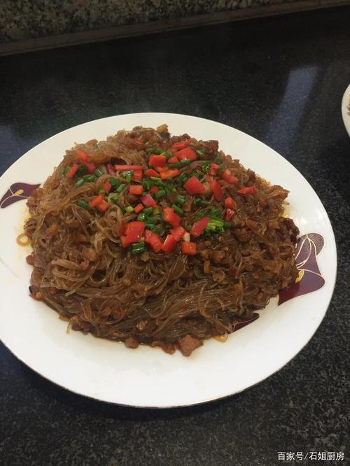 著名川菜,没有蚂蚁的蚂蚁上树