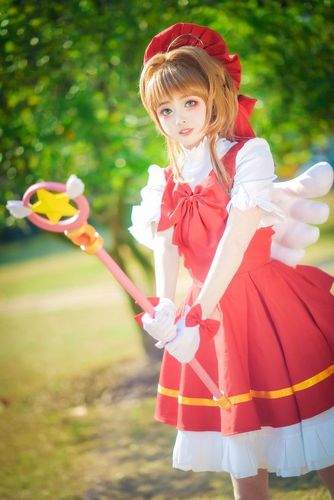 cos:百变小樱/魔卡少女樱cos正片