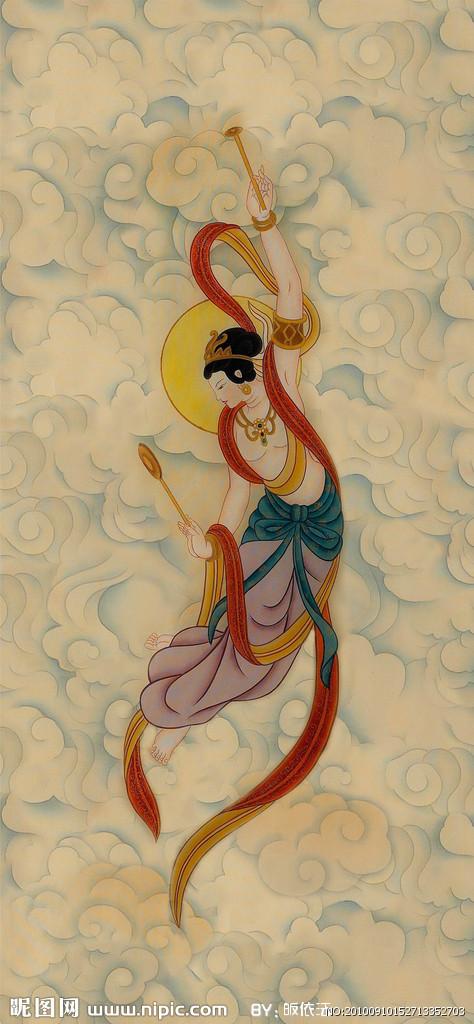 飞天仙女图片