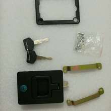 工程车门锁 机罩锁 静音箱门锁 水平推拉开关门锁 伸缩锁msb182