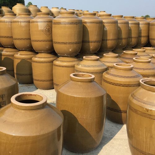 密封酒坛子酒缸陶瓷白酒加厚木塞赠品快递酒瓶酒坛家用酒壶