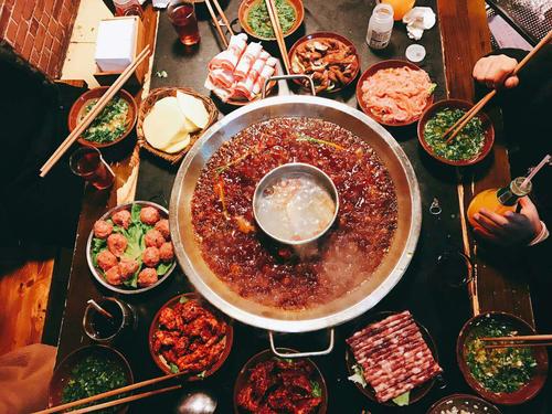 创意美术之"热气腾腾的火锅"