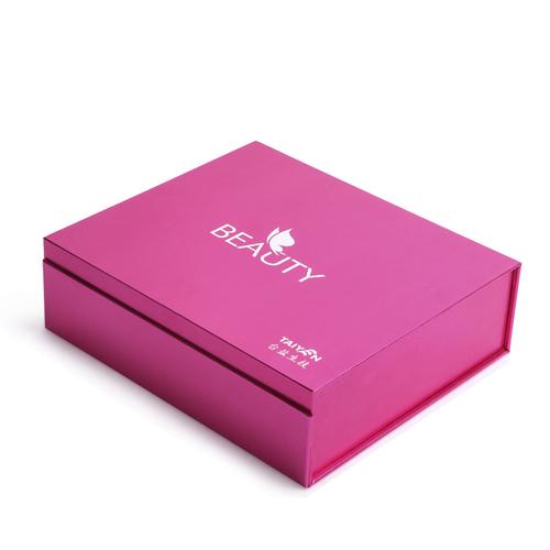 广东化妆品包装盒定制厂家供应设计护肤品套装礼品盒新款书形盒子