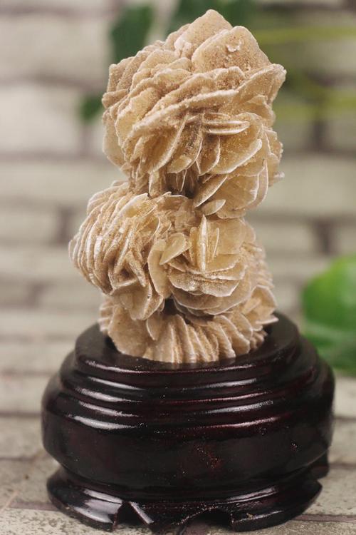 天然沙漠玫瑰原石摆件玫瑰花矿物晶体标本奇石观赏石头家居包邮商品