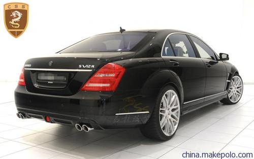 奔驰s级w221 s300l s350l改装brabus博速大包围