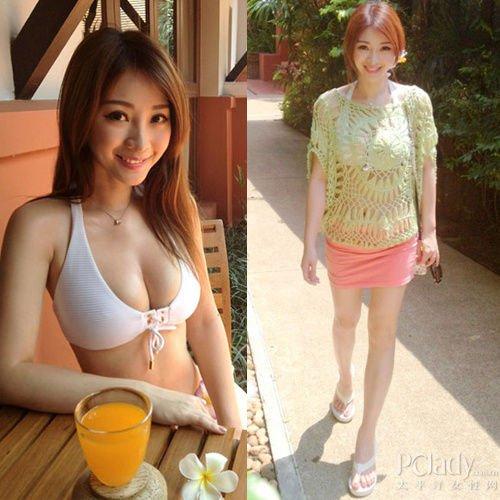 比基尼平胸升级法--柳岩教你如何穿bikini