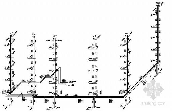 采暖管道系统图