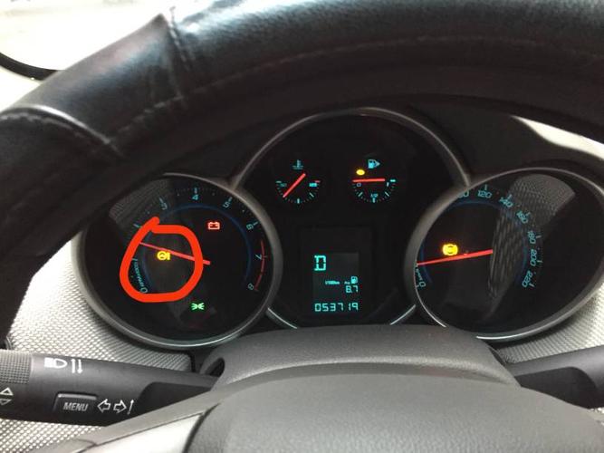 科鲁兹这个故障灯亮了是什么原因?