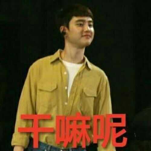 大家有啥exo的沙雕表情包嘛