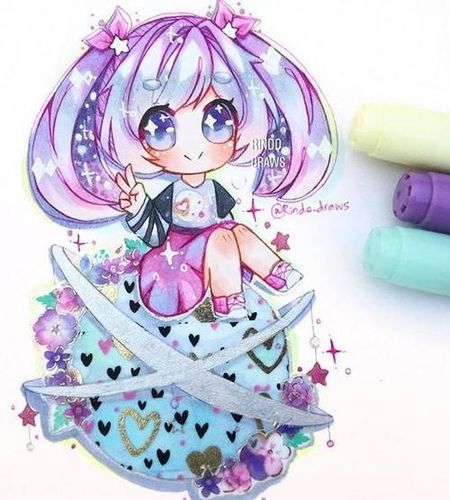 q版动漫人物女生萌萌