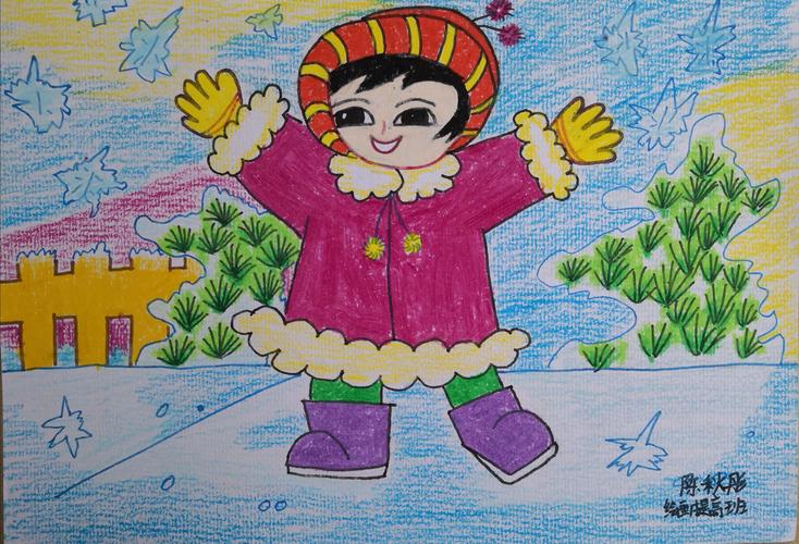 县第一小学第十四届校园艺术节现场绘画比赛 写美篇 △  一年级一等奖