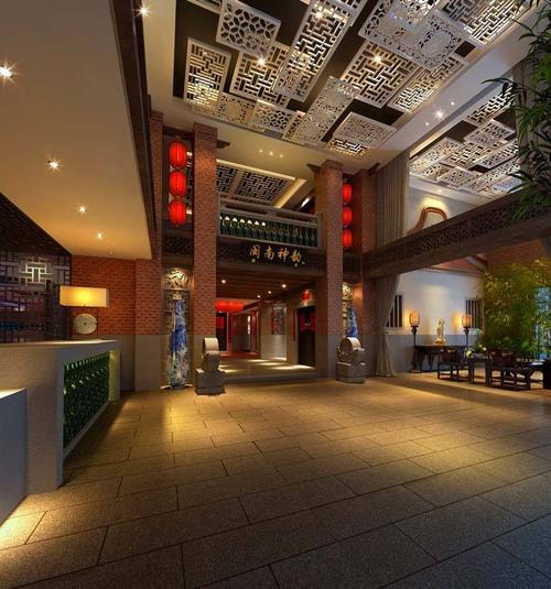 《闽南风格特色餐厅设计》——重庆特色餐厅装修设计|重庆餐厅装修