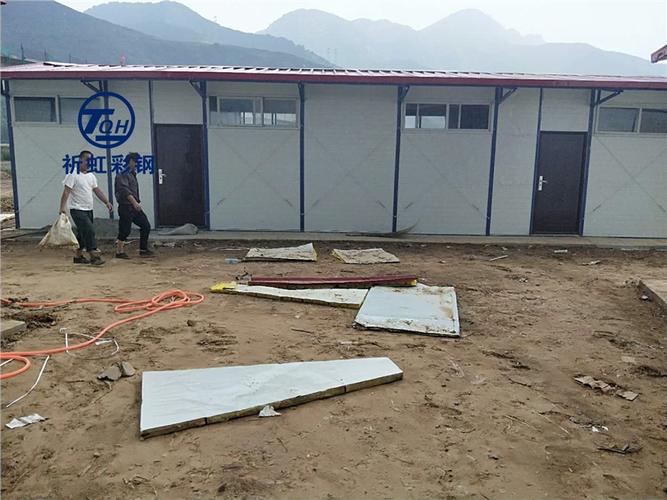 >河北区王串场街道双层彩钢房工地k式活动房