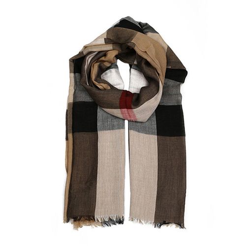 burberry女士经典棉混纺围巾3969236 时尚百搭