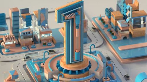 c4d字母-花瓣网|陪你做生活的设计师