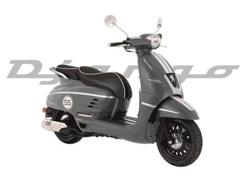 标致发布2021款django"姜戈",经典黑白灰配色,风冷水冷双动力