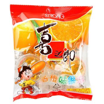 喜之郎 果冻 苹果香橙草莓多口味可选下午茶休闲零食小吃 香橙味90g*2