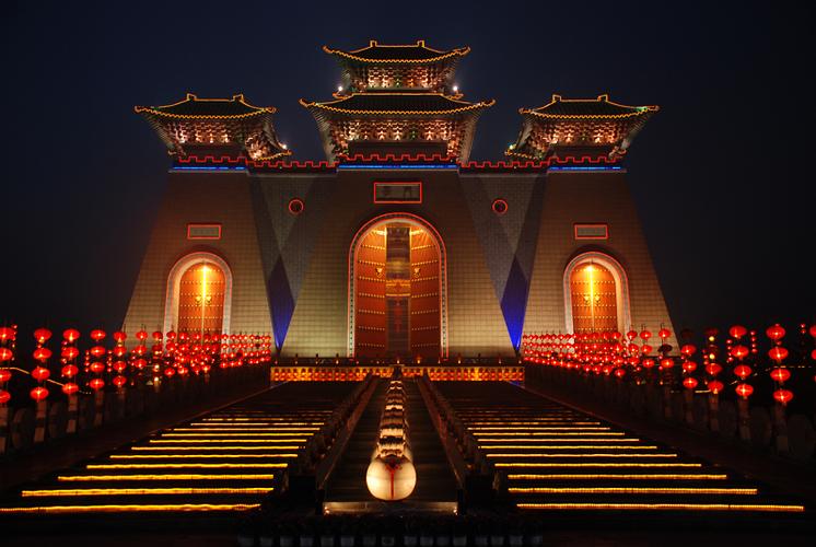 天下第一门—华门夜景