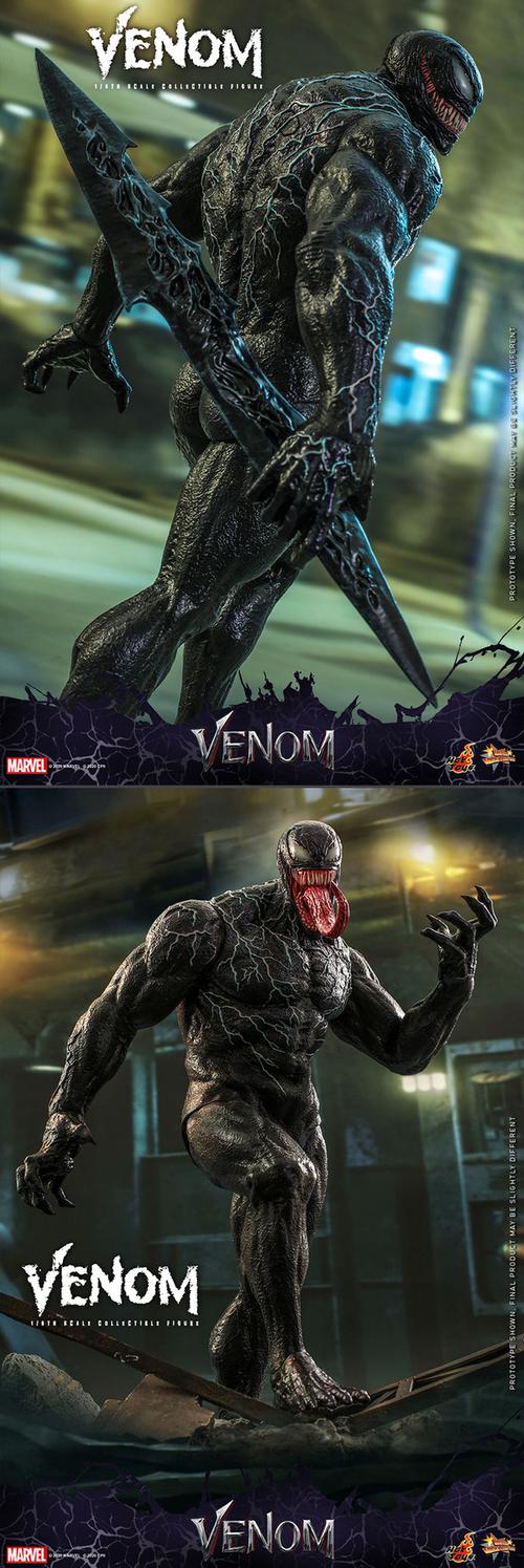 hottoys毒液致命守护者毒液16比例珍藏人偶