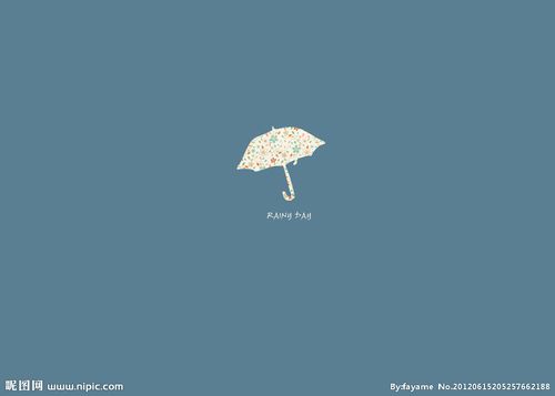 雨伞简单壁纸设计图__背景底纹_底纹边框_设计图库_昵