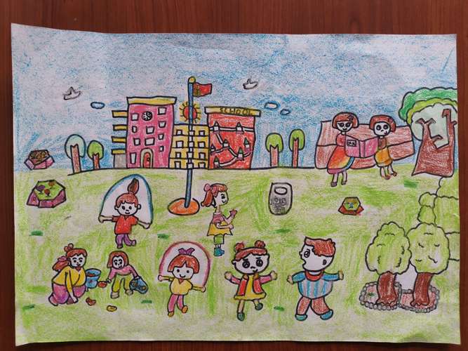 "和谐校园 和谐生活"——暨张庆乡中心小学怀仁分校绘画比赛活动