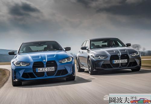 2022 bmw m3 和 m4 m xdrive 版本正式登场!