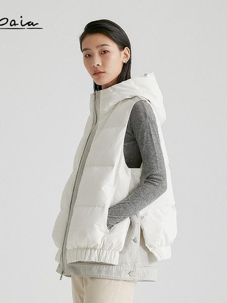 恩派雅女装品牌2020秋冬经典复古格纹束腰英伦风外套